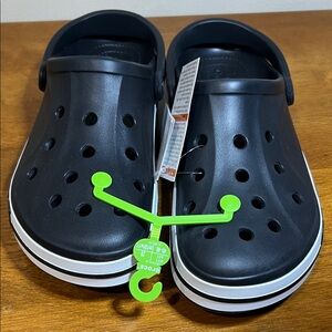 CROC UNIXES Bayaband Black Clogs size M 11